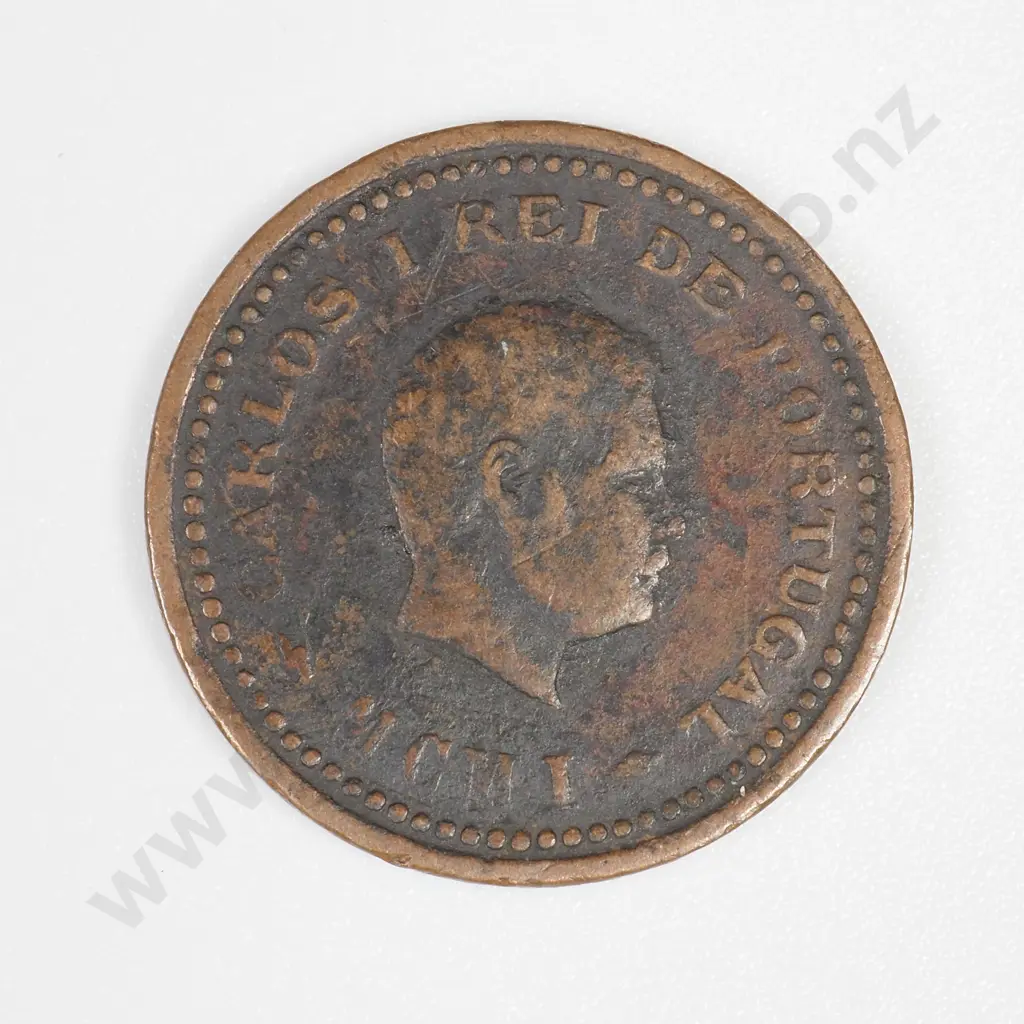 Portuguese India 1901 One Twelth Tanga, Fine Image 1++