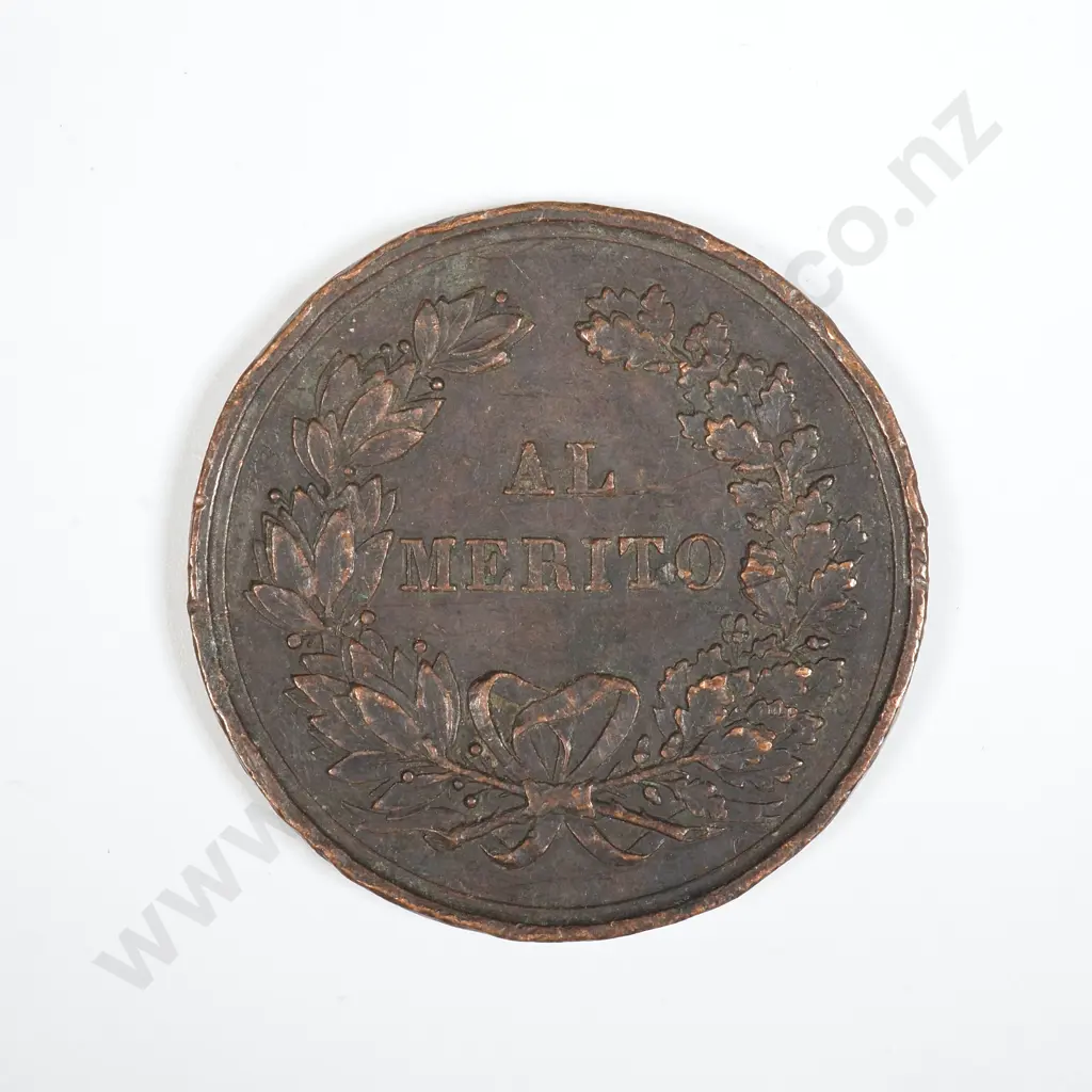 Antique Bronze Italian Medal  Image 1++