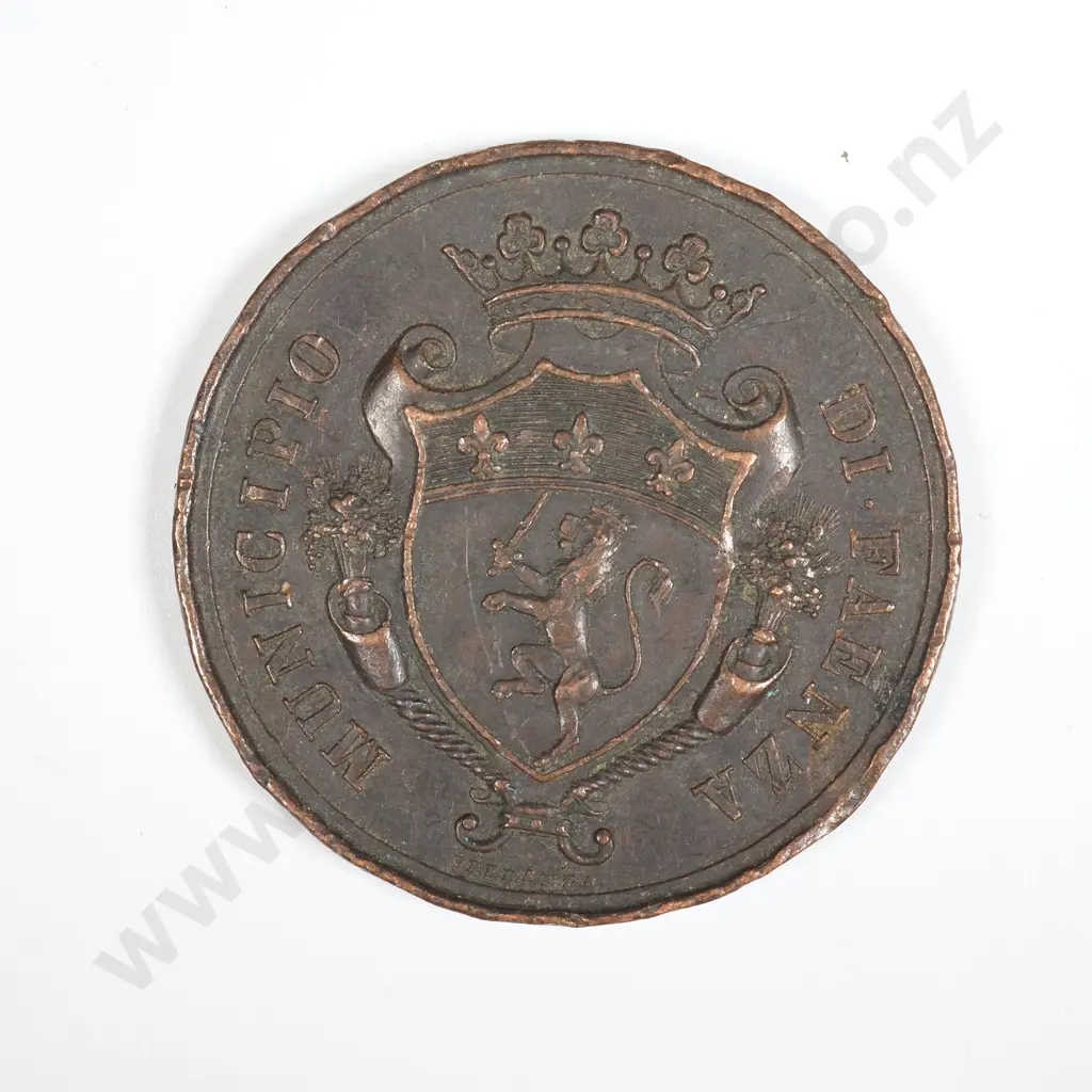 Antique Bronze Italian Medal  Image 1++