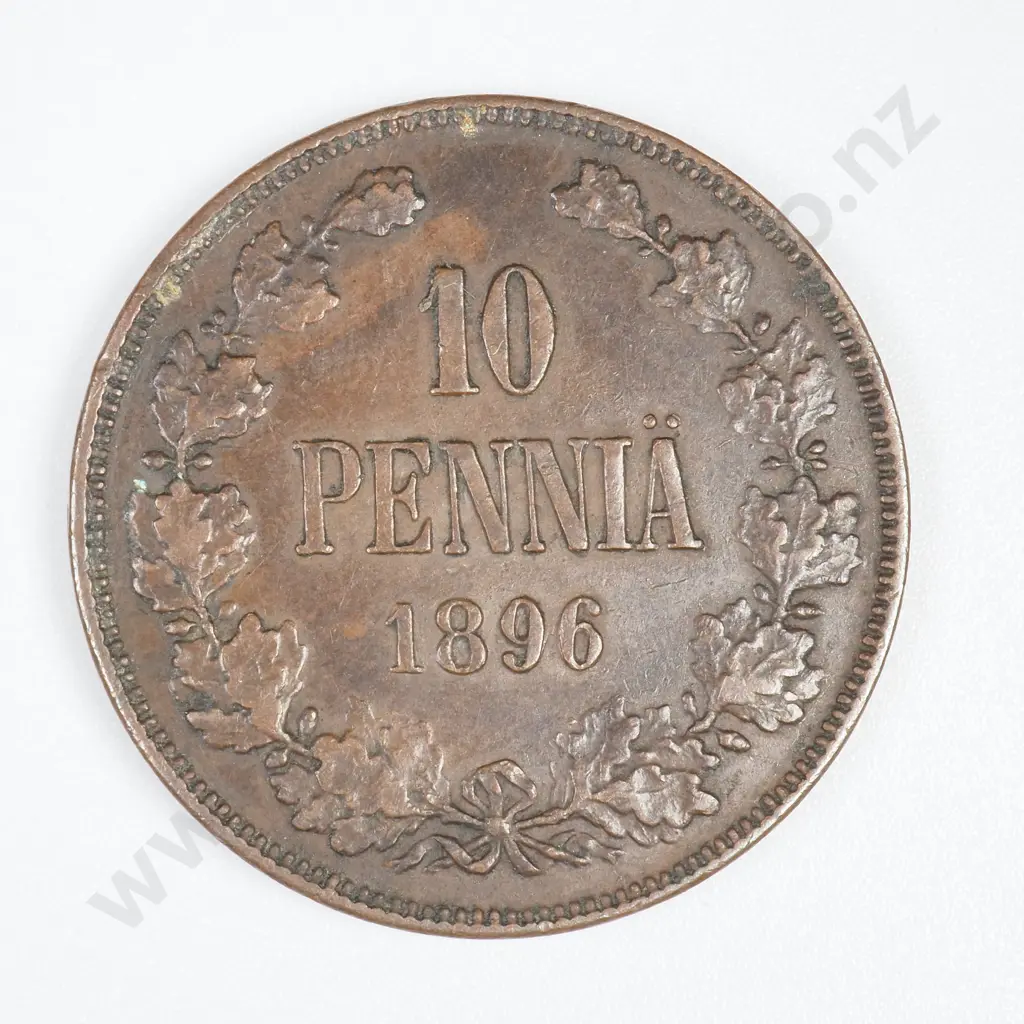 Finland 1896 10 Pennia Image 1++