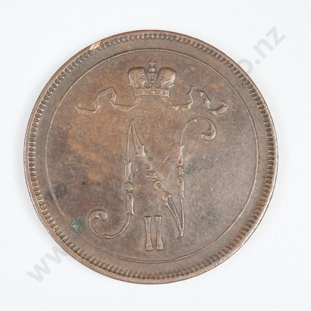 Finland 1896 10 Pennia Image 1++