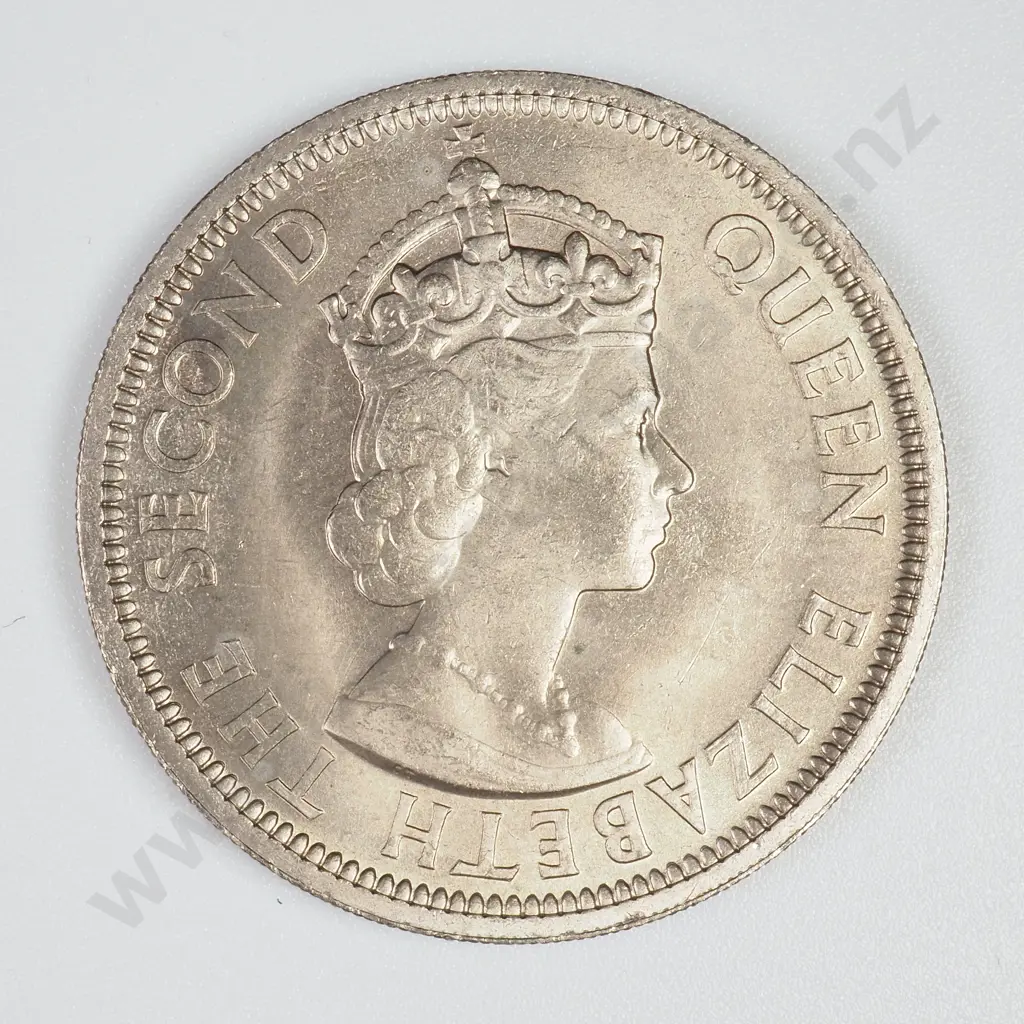 British Caribbean 1955 50 Cents Image 1++