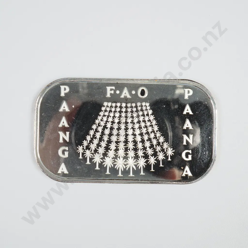 Tonga 1978 Silver Pa'anga Image 1++