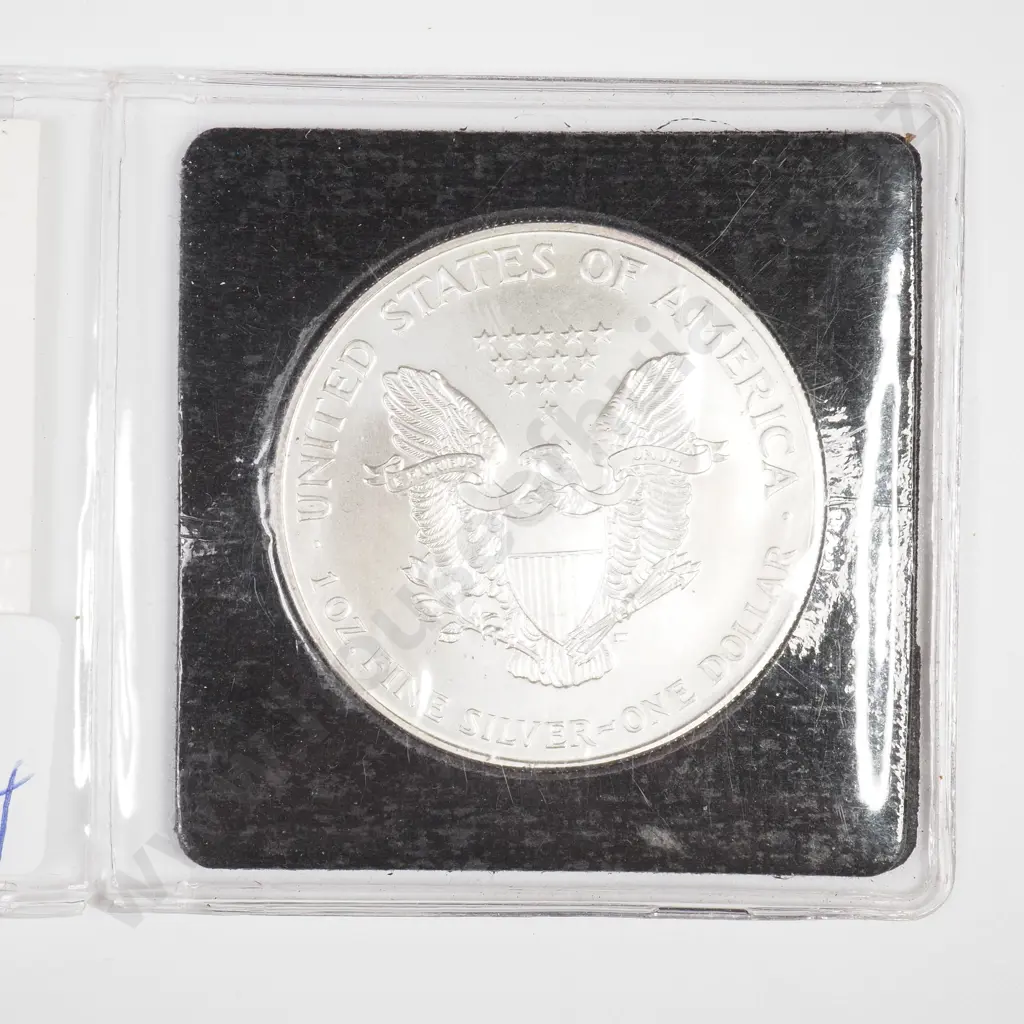1996 US One Ounce Silver Eagle Coin Image 1++