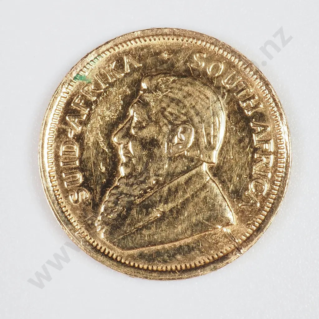 1990 1/10 Ounce Gold Kruger - Ex Mount  Image 1++