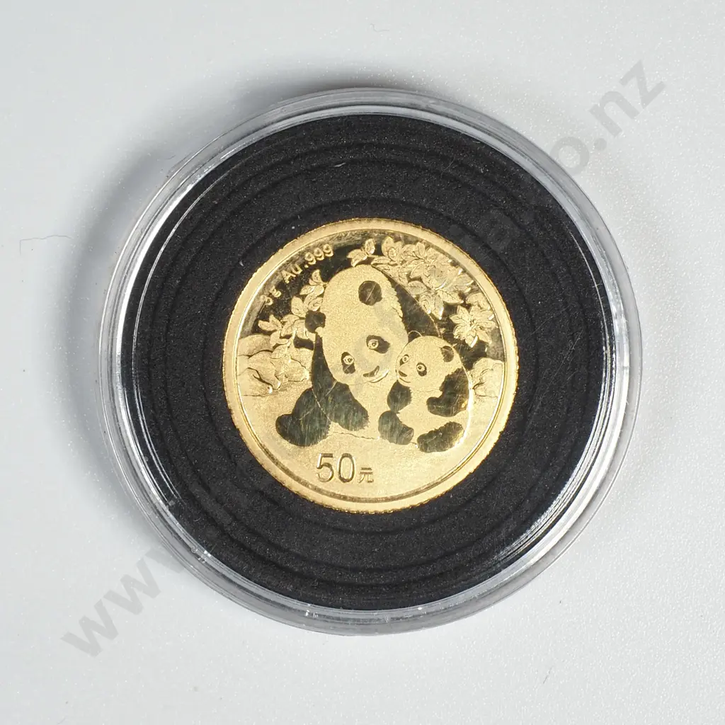 2024 Chinese 3 Gram Gold Panda Coin Image 1++