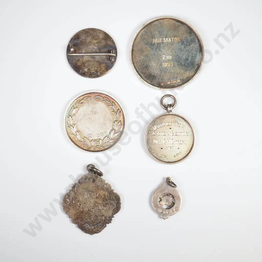 72.9 Grams of Sterling Silver Skating Awards  Image 1++