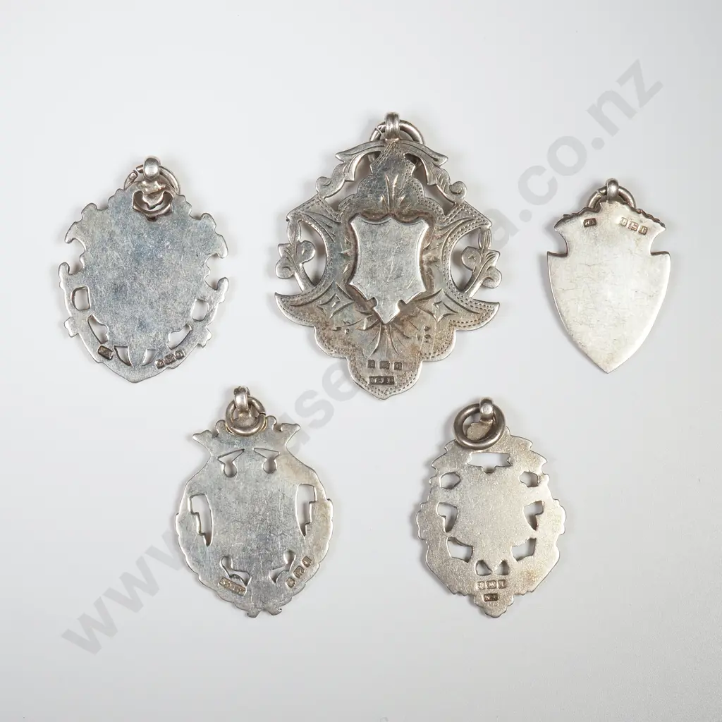 66.92 Grams of Sterling SIlver Unawarded Prize Fobs Image 1++