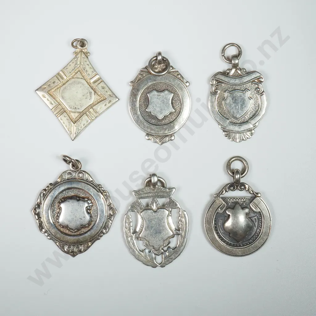 39.3 Grams of Sterling SIlver Unawarded Prize Fobs Image 1++