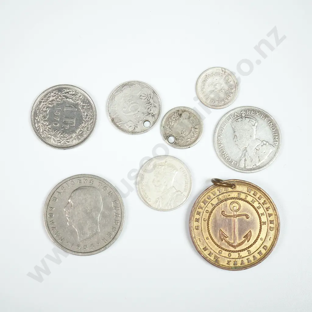 Assorted Lot of Interesting Coinage incl Silver Coins - 39 Grams Image 1++