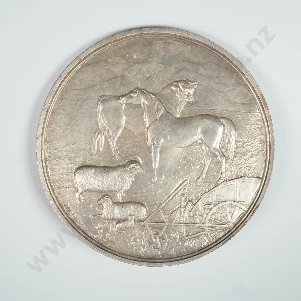 Large Agricultural Medal Pin Image 1++