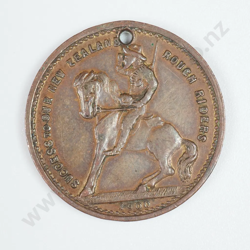 1900 Rough Riders Medalette Image 1++