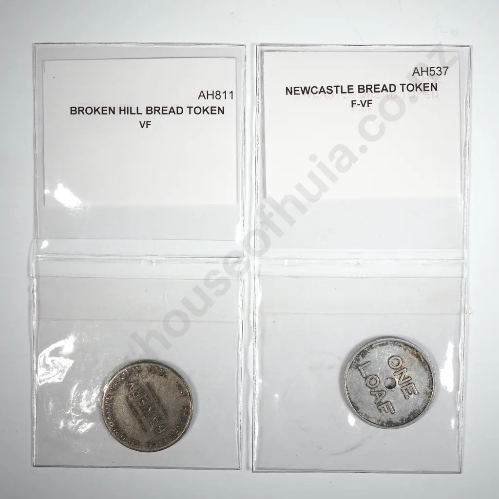 Two Australia Tokens  Image 1++