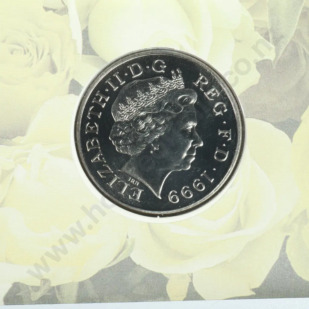 1999 Diana Princess of Wales Memorial Philatelic and Numismatic Cover Image 1++