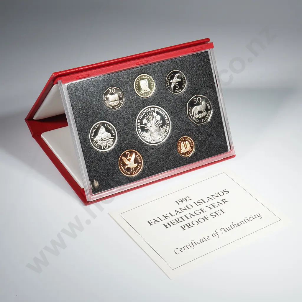 1992 Falkland Islands Proof Set Image 1++