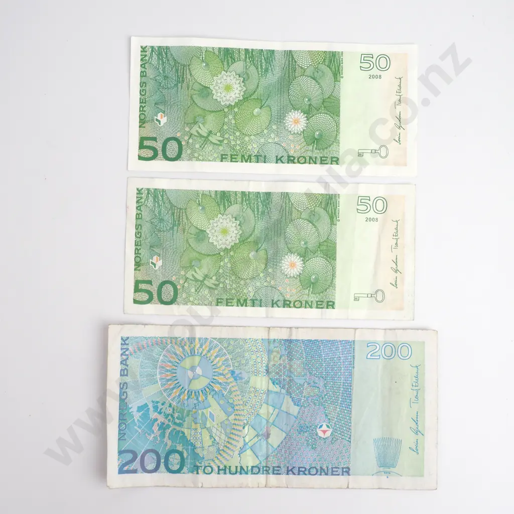 Norway Notes, Face Value 300 Kroner, CV$53 Image 1++