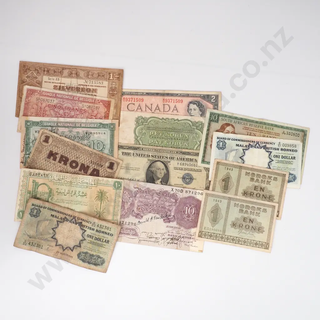 14 x World Notes Image 1++