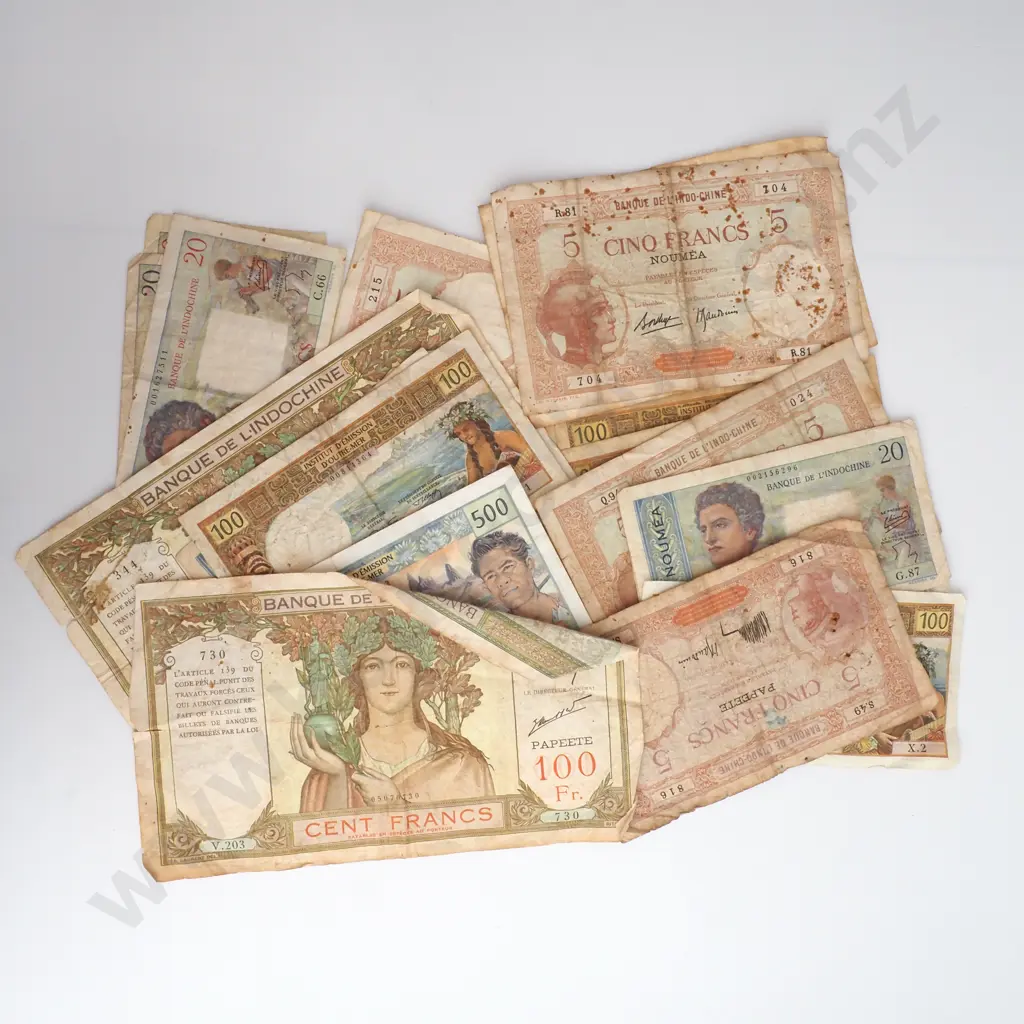 Assorted Interesting Banknotes - Mainly Pacific  Image 1++
