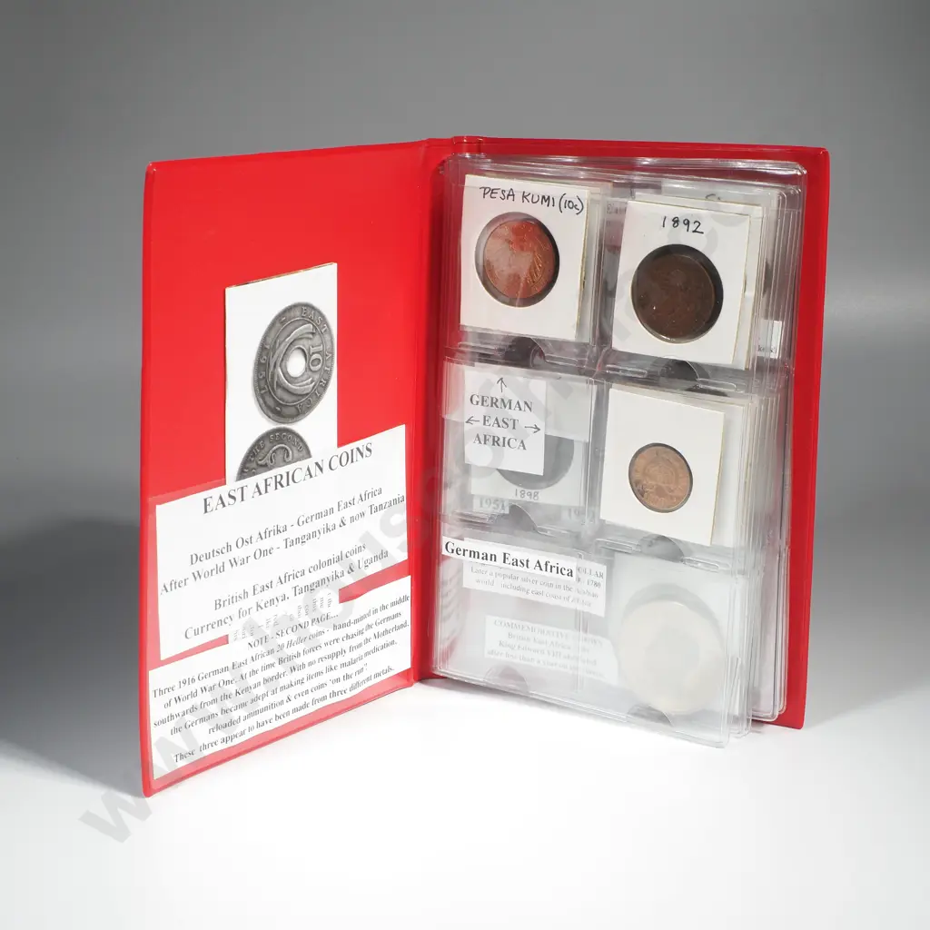 Coin Album - East African Countries Image 1++