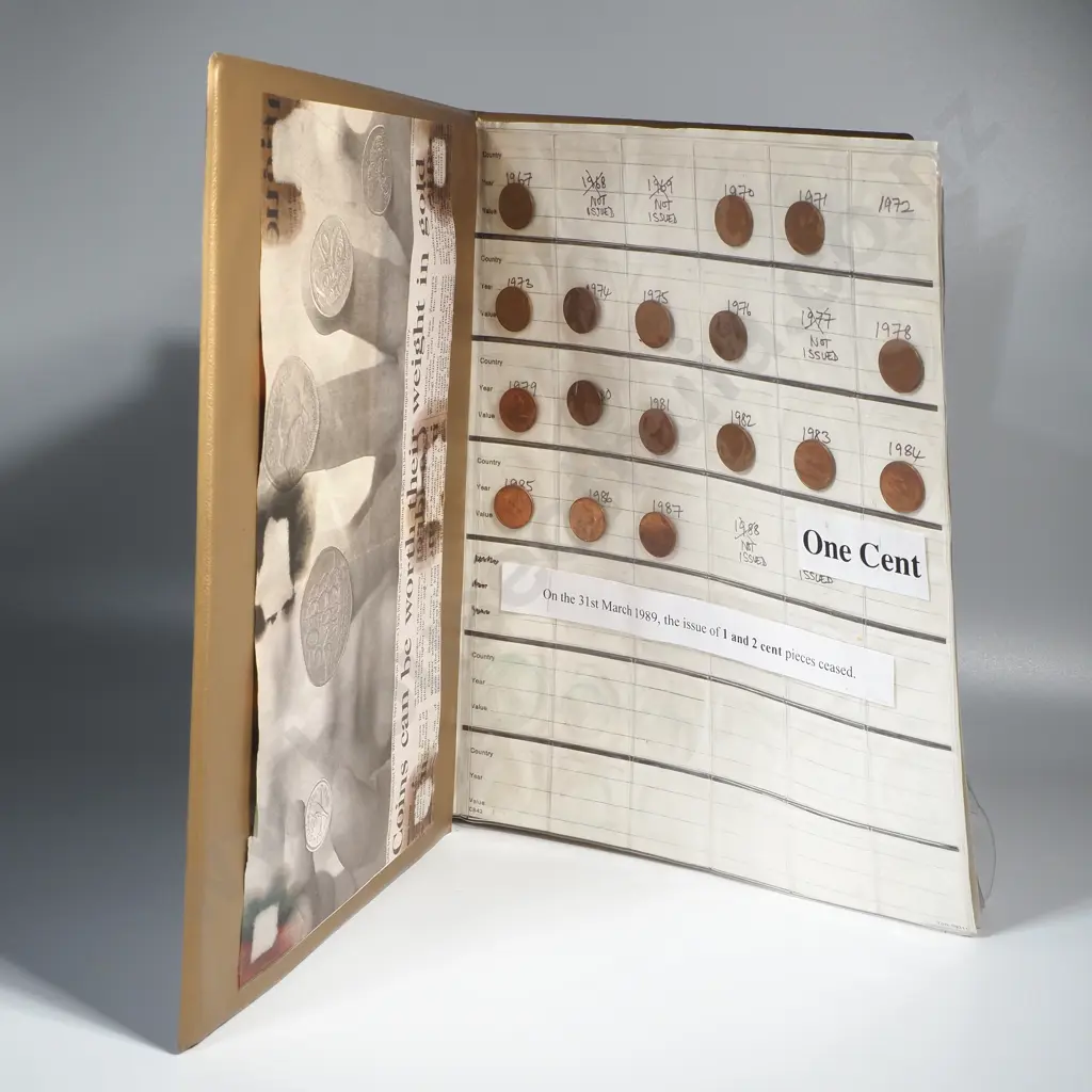 Collection of New Zealand Decimal Coins 1967 to 2004 - A few missing dates Image 1++