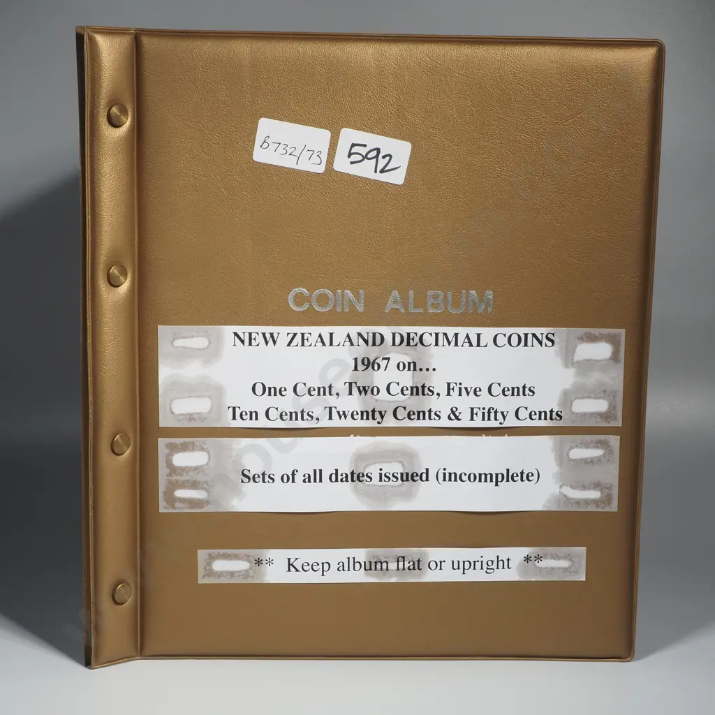 Collection of New Zealand Decimal Coins 1967 to 2004 - A few missing dates Image 1++