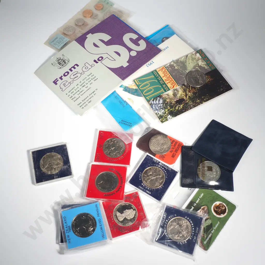 New Zealand Uncirculated Coins Image 1++