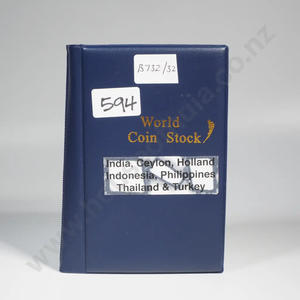 Coin Album - Various Countries some sterling silver Image 1++