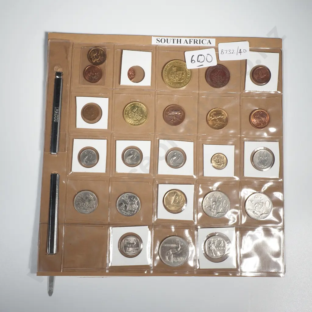 South African Coins 1964 to 1991 Image 1++