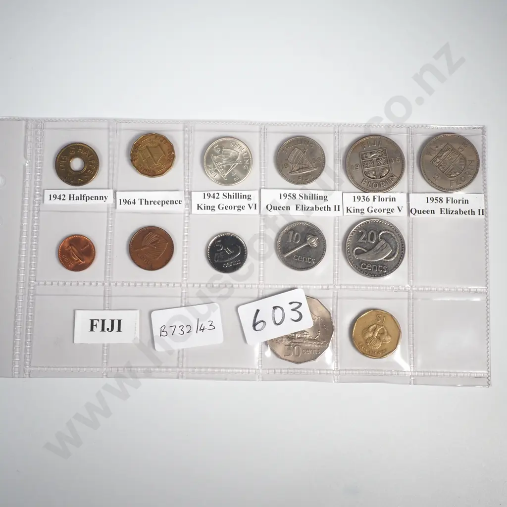 Fiji Circulation Coins Image 1++