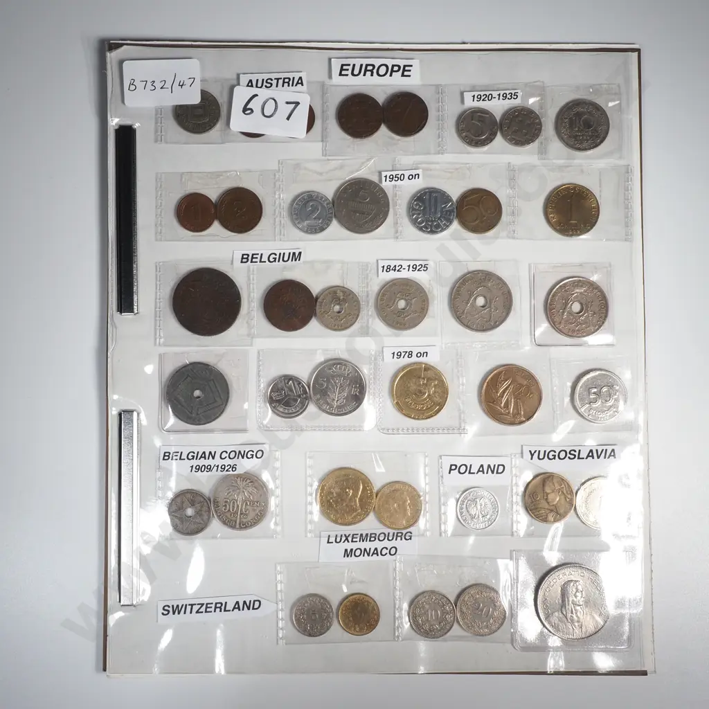 European Circulation Coins Image 1++
