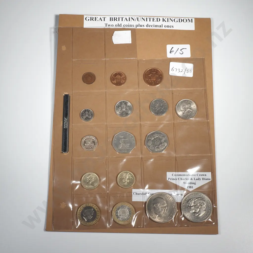 UK Circulation Coins Image 1++