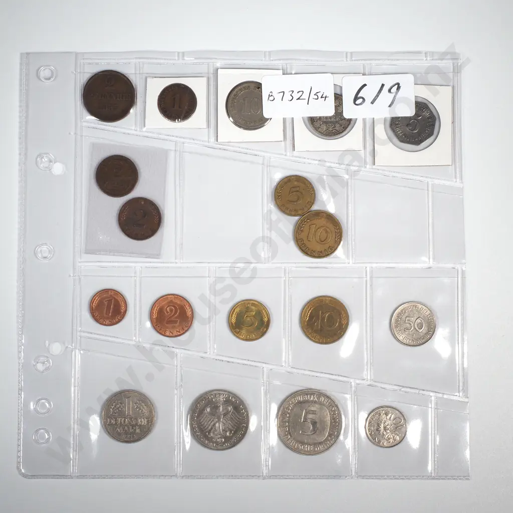 German Circulation Coins Image 1++