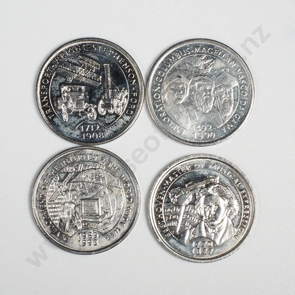Four Coins from the Millennium Collection Image 1++