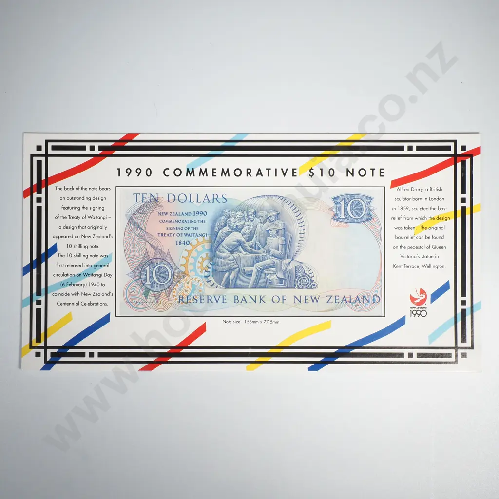 1990 Commemorative $10 Note Set  Image 1++