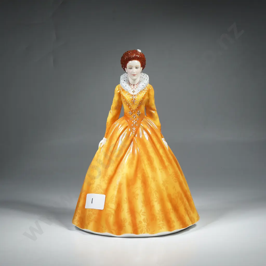 Royal Doulton Figure Young Queens "Queen Elizabeth 1" HN 5704 Image 1++