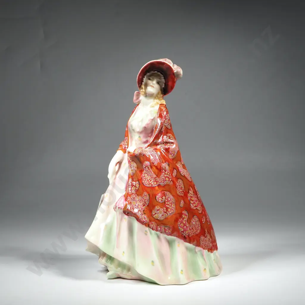 Royal Doulton Figure "The Paisley Shawl"  HN 1392 Image 1++