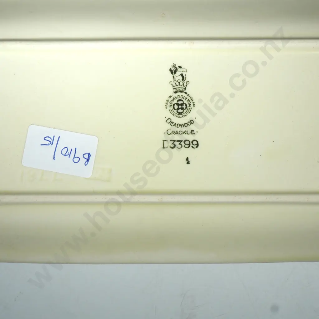Royal Doulton Sandwich Tray in the 'Deadwood Crackle' Image 1++