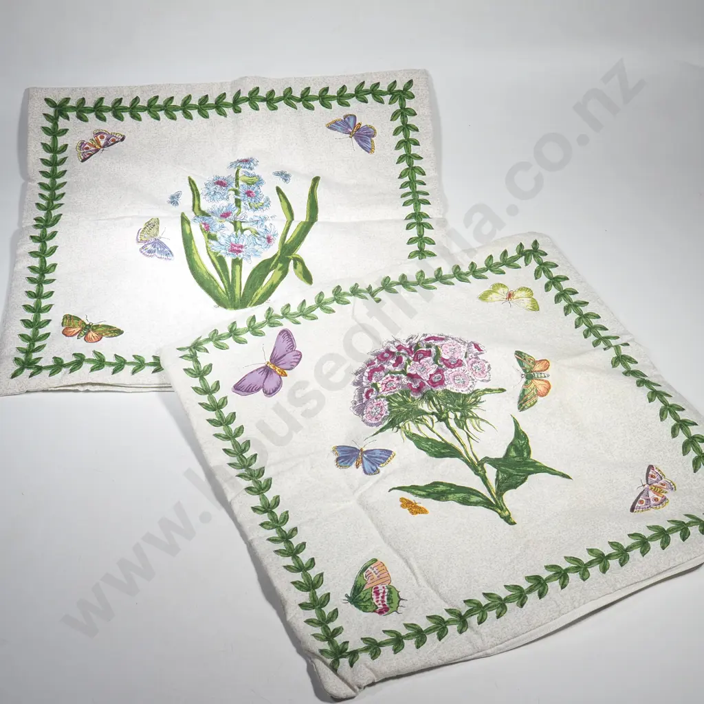 Two Botanical Garden Cushion Covers Image 1++