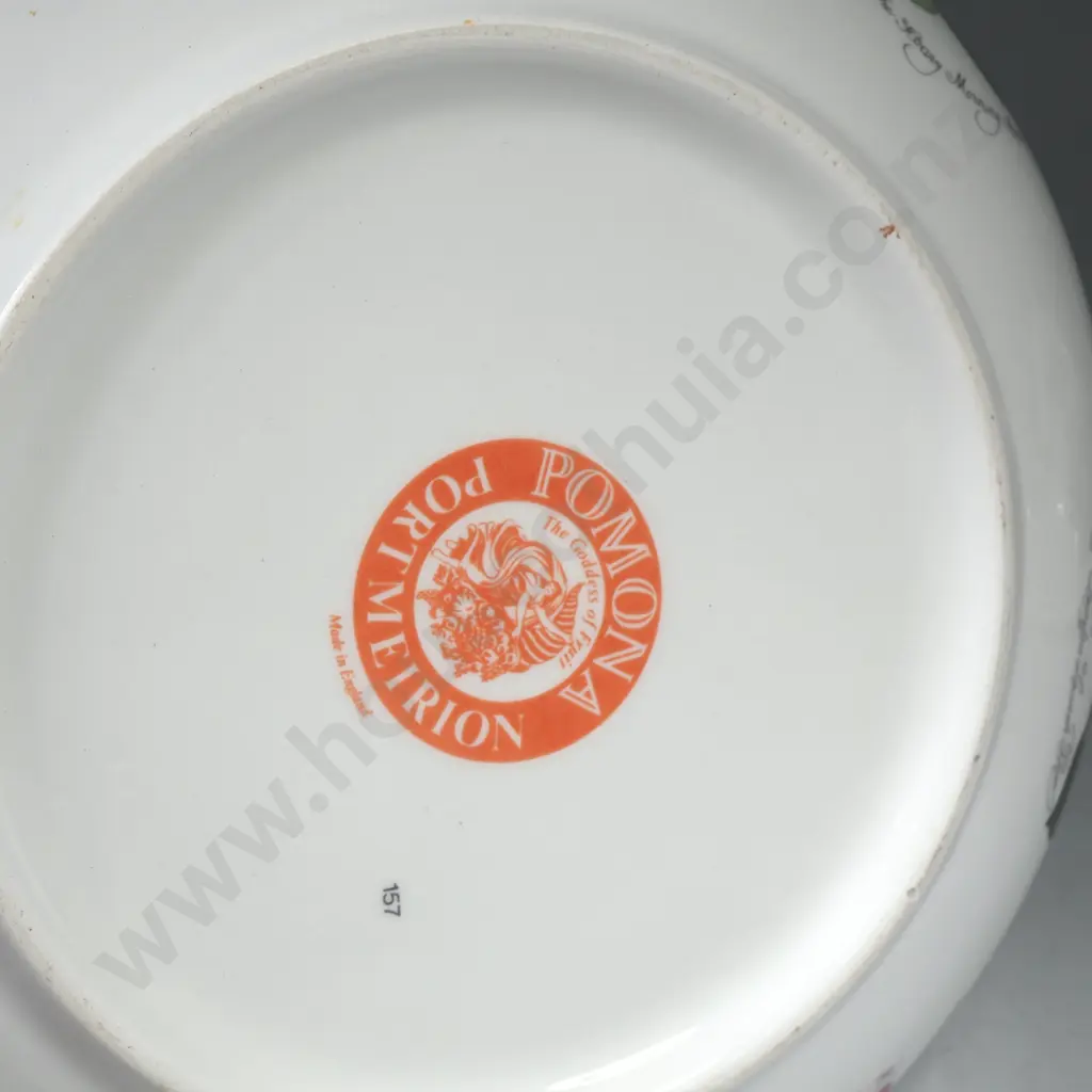 Portmeirion Pomona Round Covered Casserole/Tureen w Classic Botanical Fruit Illustrations by Susan William Ellis Image 1++