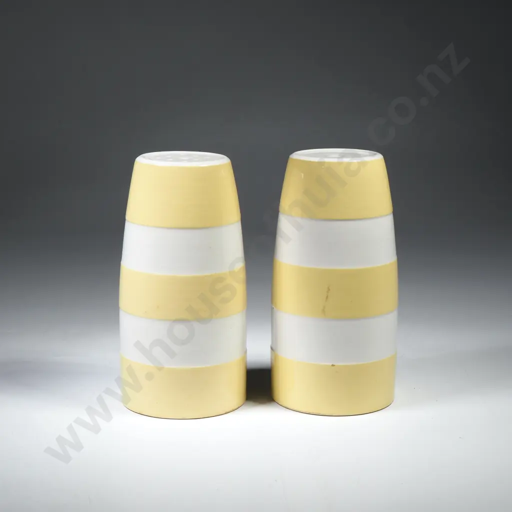 Yellow Cornish Ware Salt & Pepper Image 1++