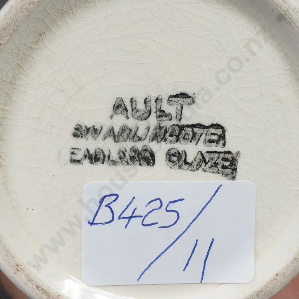 Antique English Ault Art Pottery Vase - Circa 1910 Image 1++