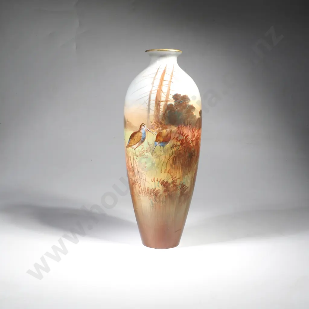 Antique Hand Painted Royal Winton Vase by G Sergent Image 1++
