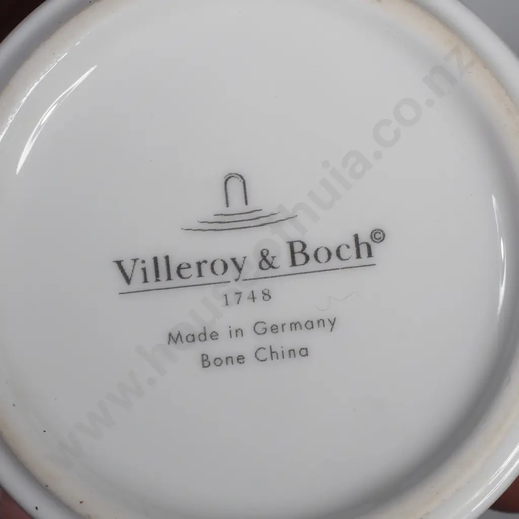 Four Villeroy & Boch Aureus Cups, Saucers & Side Plates Image 1++
