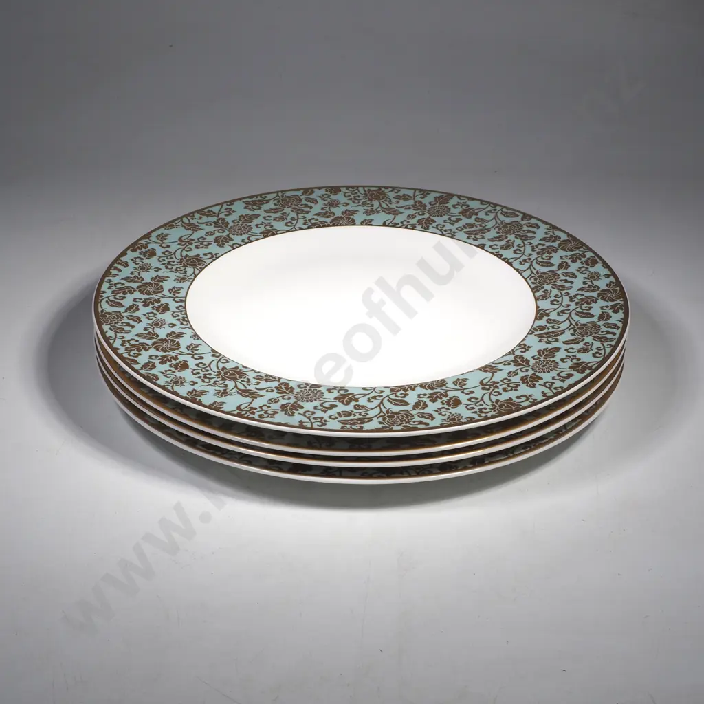 Four Large Villeroy & Boch Aureus Buffet Plates Image 1++