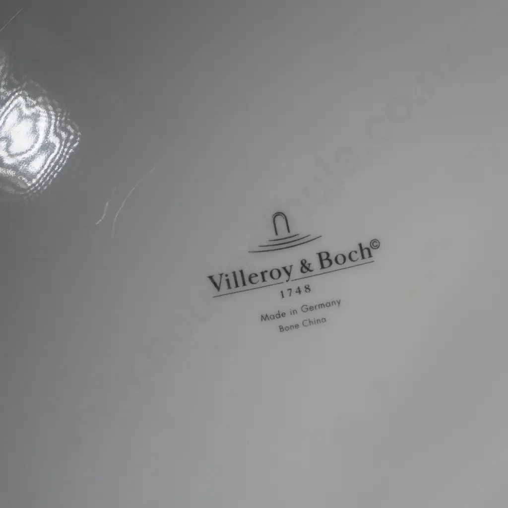 Four Large Villeroy & Boch Aureus Dinner Plates Image 1++