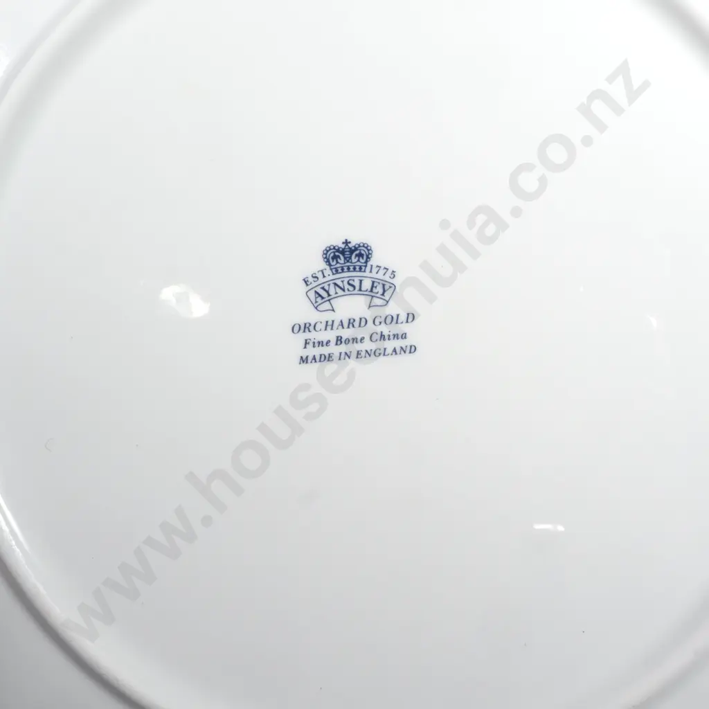 Aynsley 'Orchard Gold' Scallop Rim Plate Image 1++