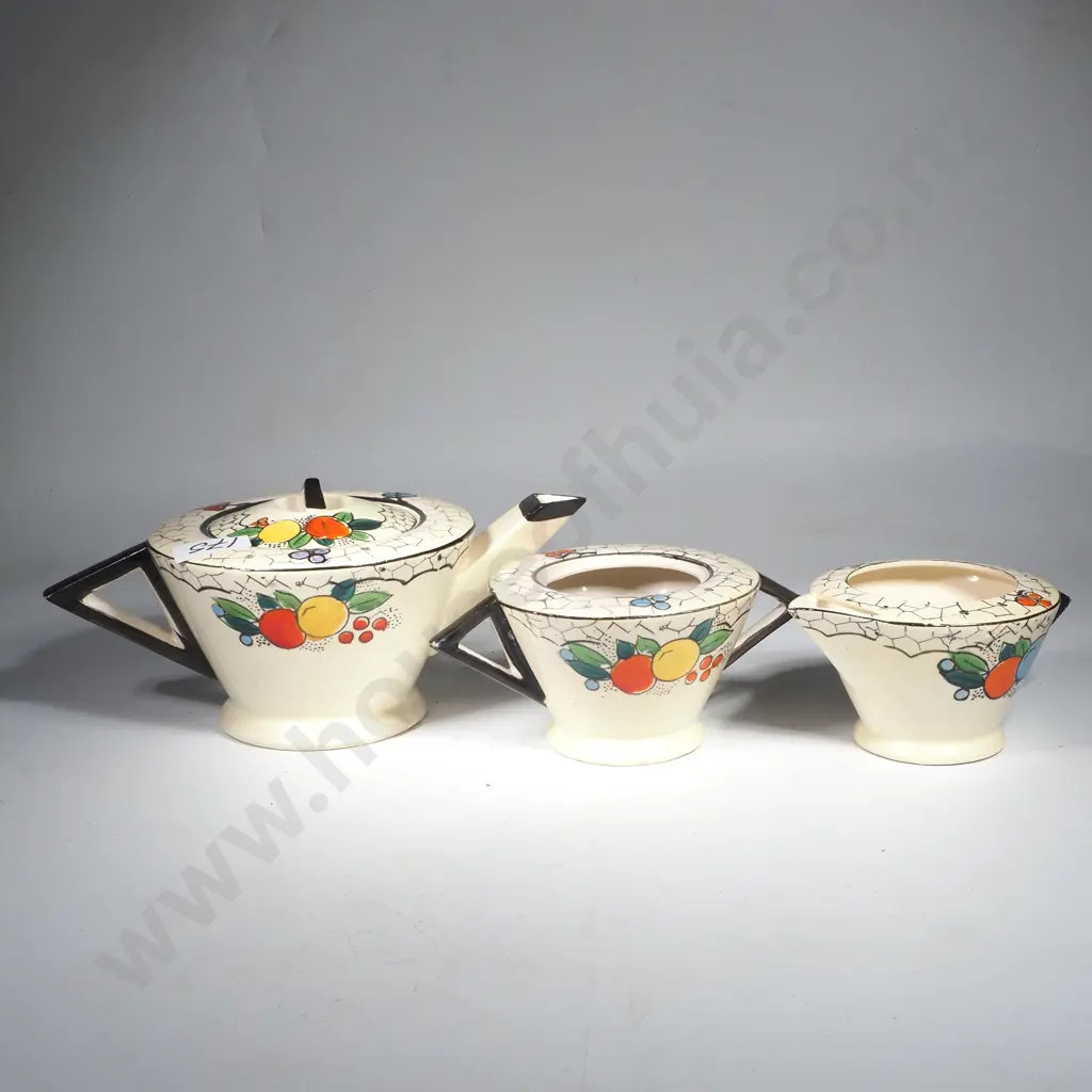 Art Deco part Tea Set - Unmarked (a/f) Image 1++