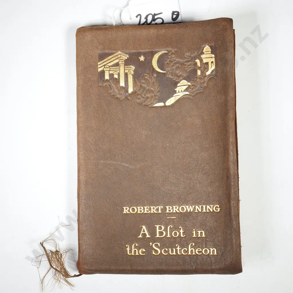 Browning. Robert - 'A Blot on the Scutcheon' Image 1++