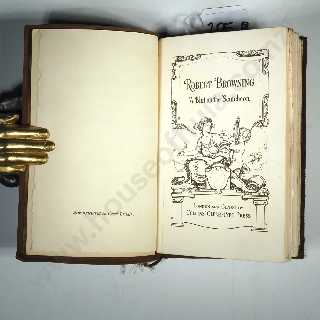 Browning. Robert - 'A Blot on the Scutcheon' Image 1++
