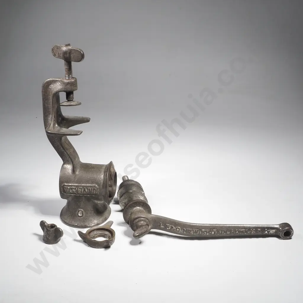 Universal Brand Manual Meat Grinder & Food Chopper by Landers, Frary & Clark, 1900 -1910 Image 1++